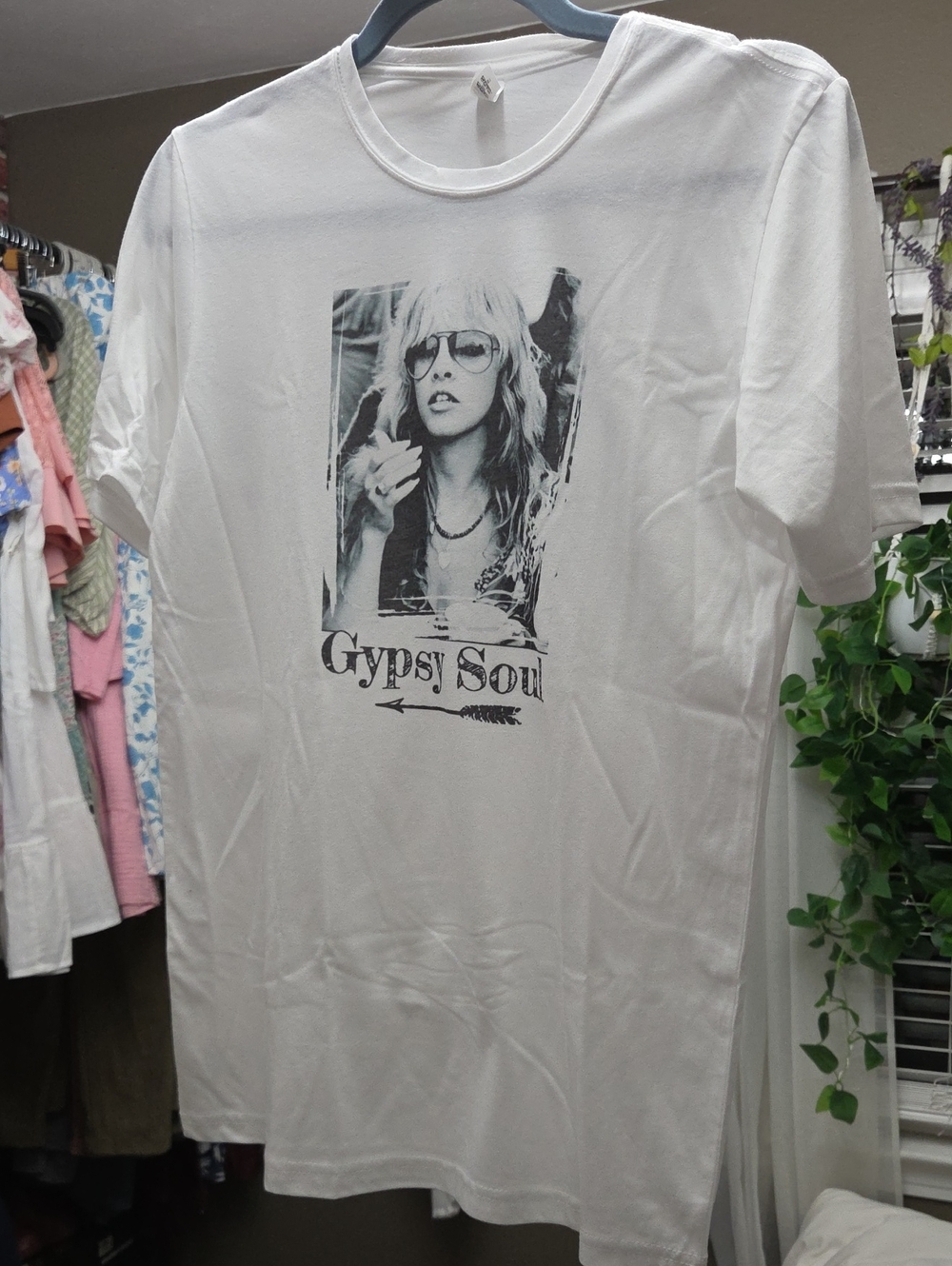 Gypsy Soul White Graphic Tee - Casual Men’s Shirt